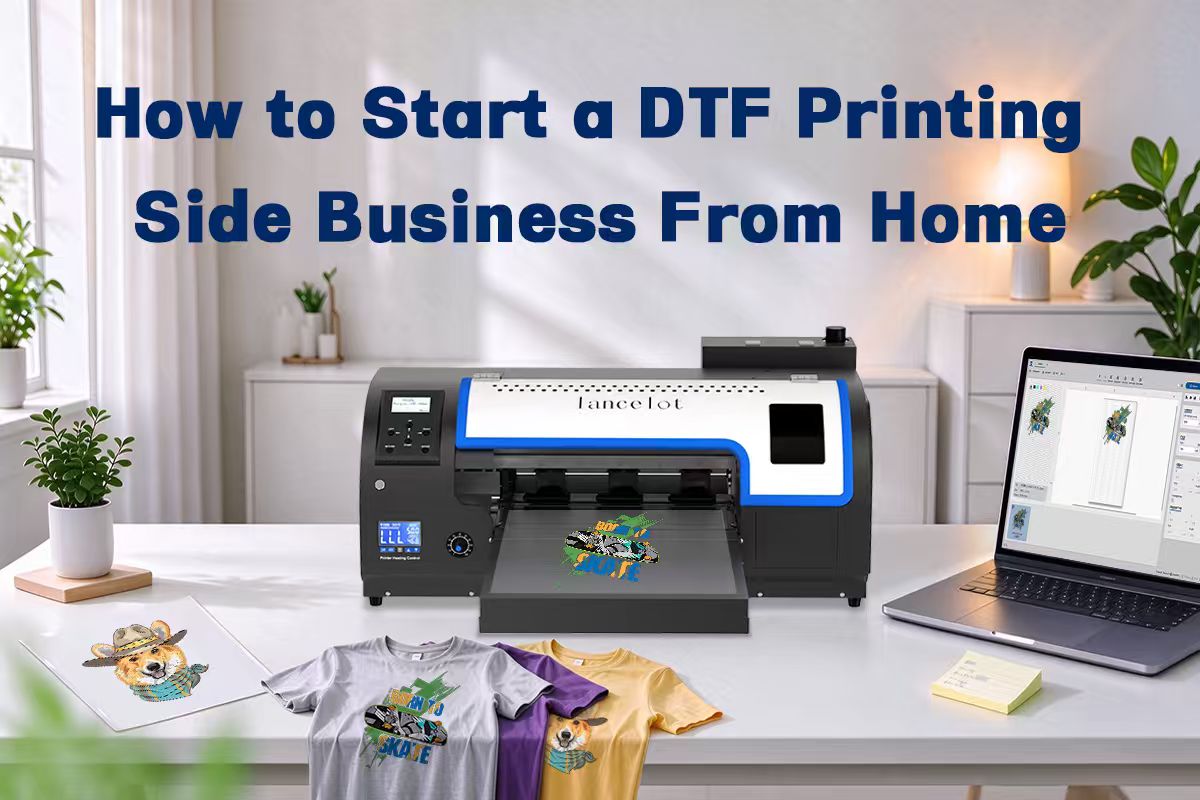 How to Start a DTF Printing Side Business From Home