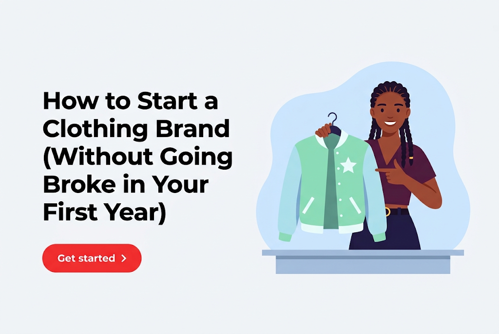 How to Start a Clothing Brand (Without Going Broke in Your First Year)