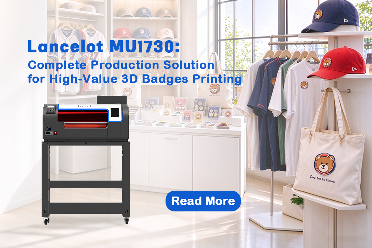 Lancelot MU1730: Complete Production Solution for High-Value 3D Badges Printing