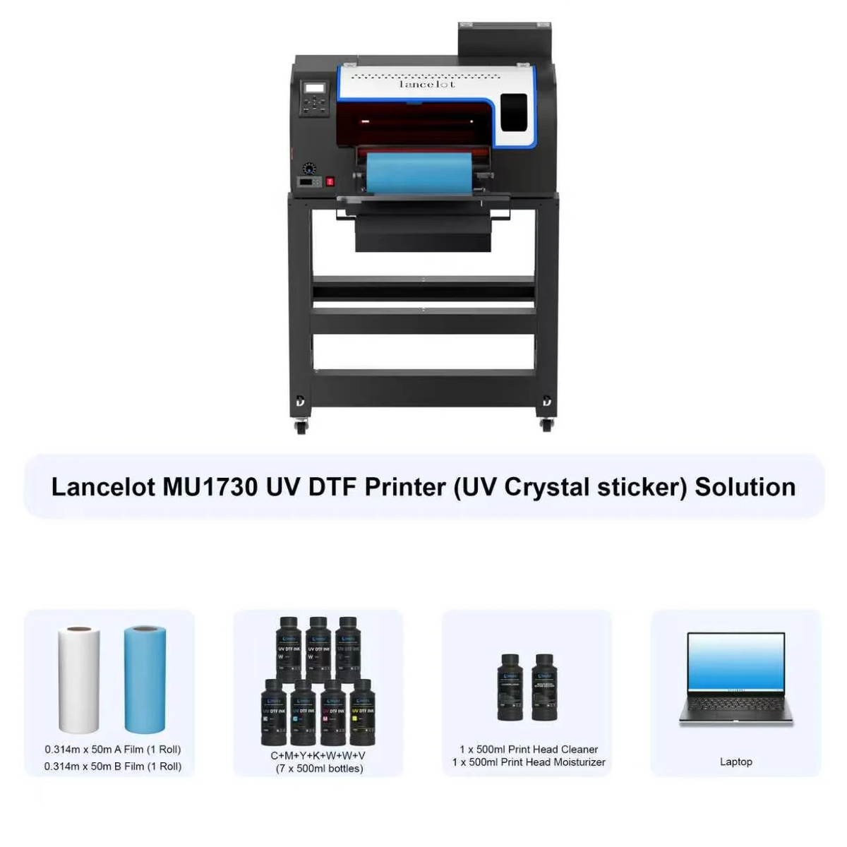 [Early Bird Offer] Lancelot MU1730-A UV DTF Printer All-in-One (Limited Time)