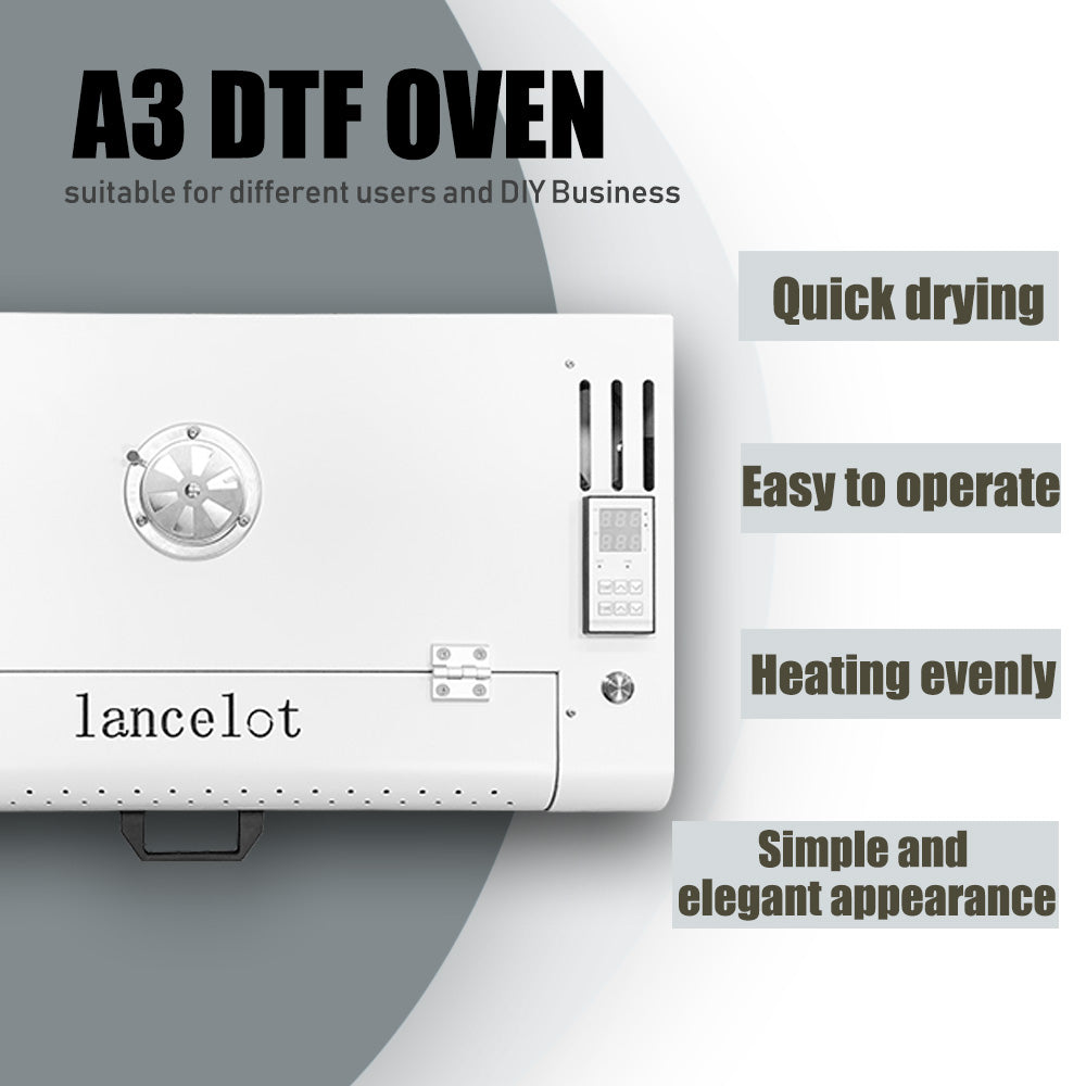 Lancelot Heat Transfer PET Film Oven, Heating A3/A3+/A4 Size (DTF Oven)