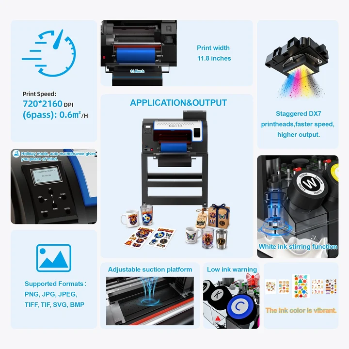 [Early Bird Offer] Lancelot MU1730-A UV DTF Printer All-in-One (Limited Time)