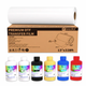 Lancelot 6 x 250ML DTF Ink + 13" Roll Film for T-Shirt Heat Transfer