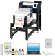Lancelot M1630 Pro DTF Printer Dream Mobile Workstation – with Laptop, Shaker, Mobile Rack & Ink + Film + Powder, Holiday Mode, Auto-Clean, Auto Cutter, Ink Alarm