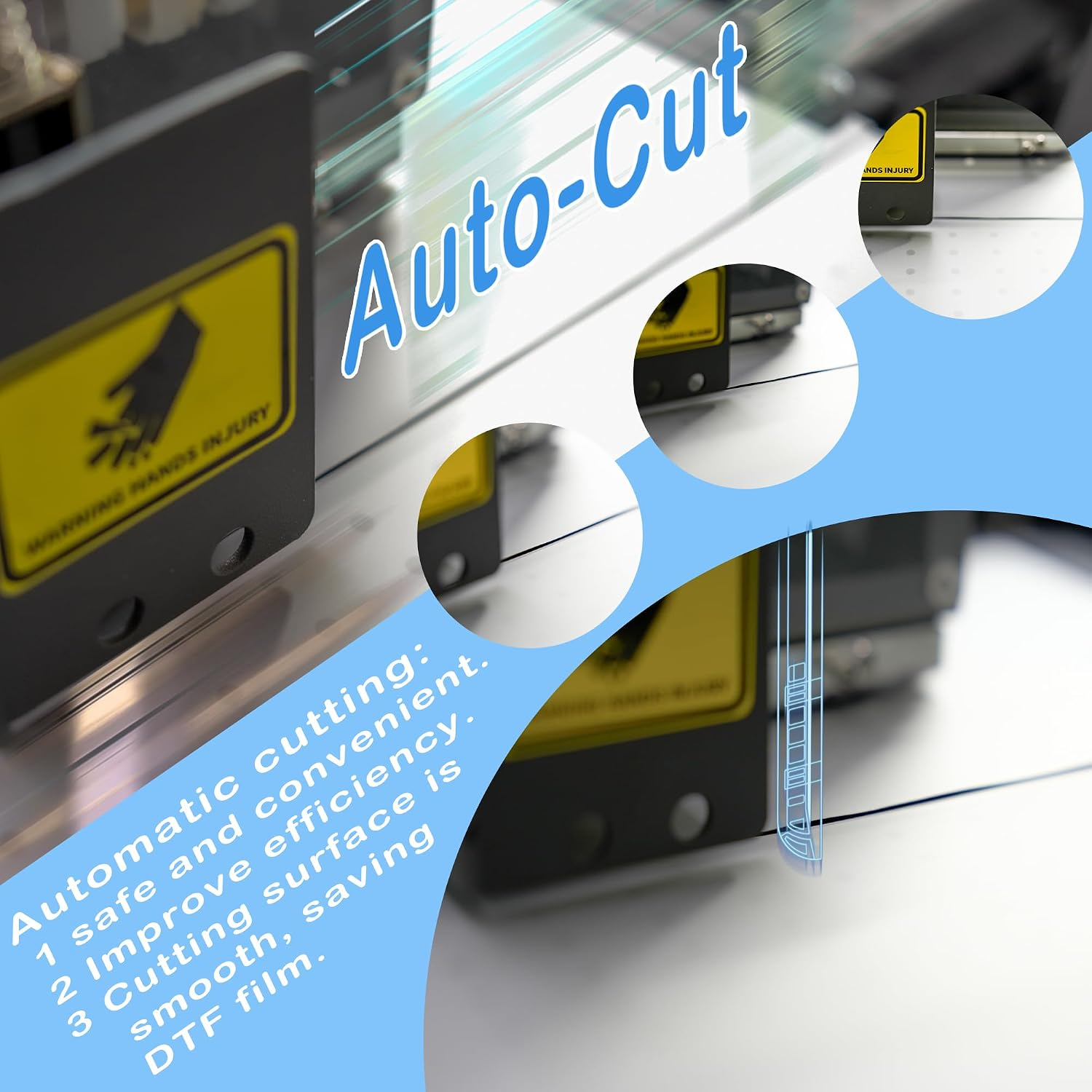 Lancelot A3 DTF Printer Starter Kit: M1630 Pro  Auto Cutter, Laptop & Inks | Direct to Film Transfer Machine